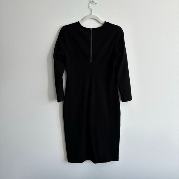 Vince Long Sleeve Dress in Black | Size Small - Picture 3 of 10